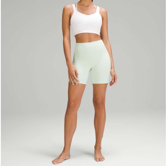 NWT Lululemon Athletica Align HR Short 6” Color Kohlrabi Green - Picture 1 of 3